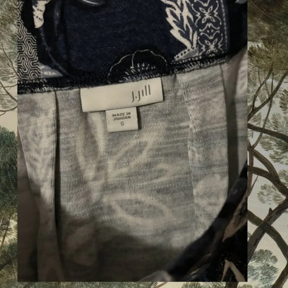 J. Jill Floral Skirt